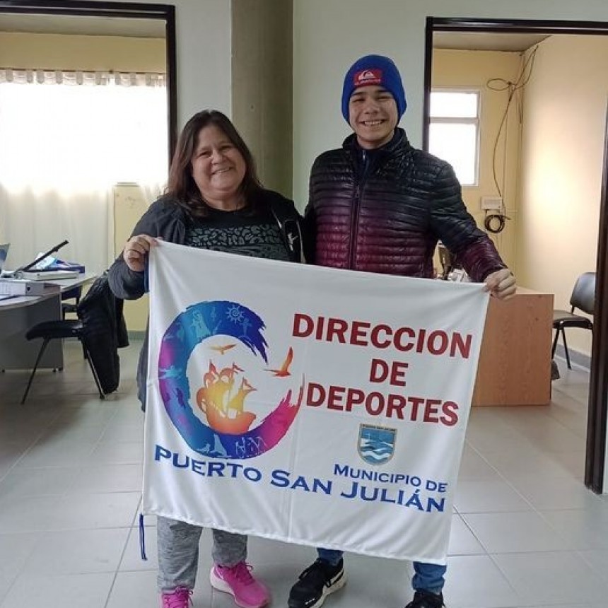 ISAIAS ACOSTA VIAJA A LA CIUDAD DE TRELEW