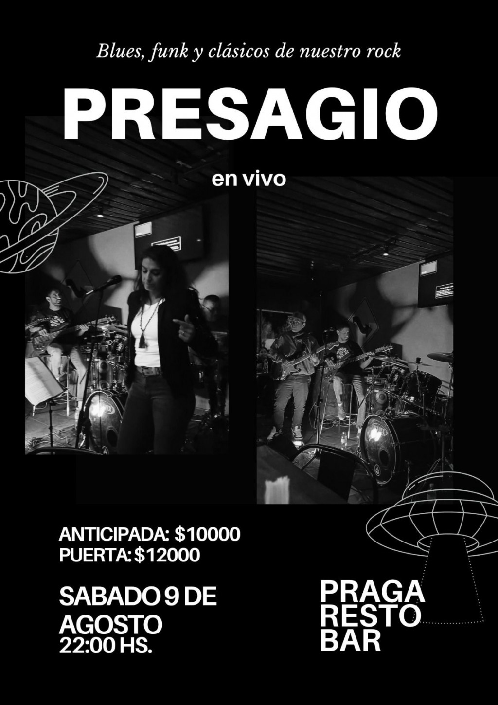 LA BANDA QUE HACE VIBRAR: PRESAGIO EN VIVO